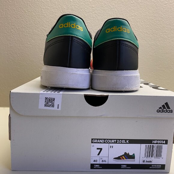 Adidas Grand Court 2.0 EL K (size 7 boys/men, or women's equivalent) - Picture 4 of 6